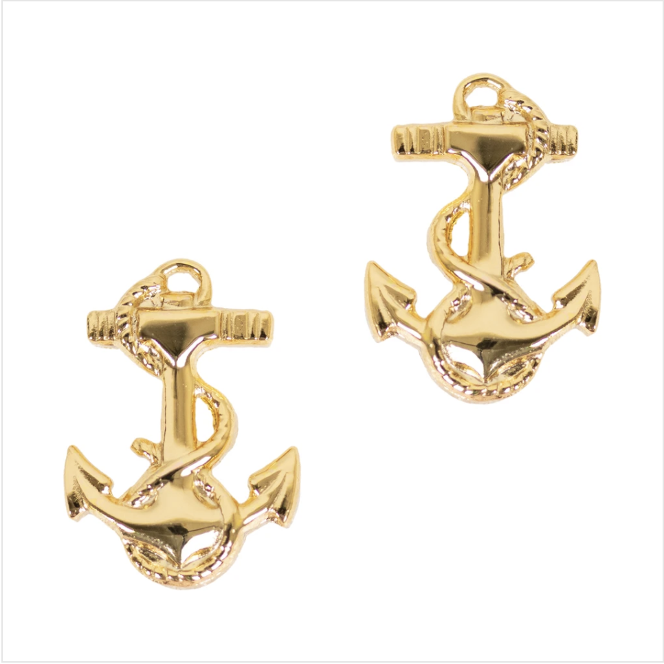 GENUINE U.S. NAVY ROTC MIDSHIPMAN COLLAR DEVICE