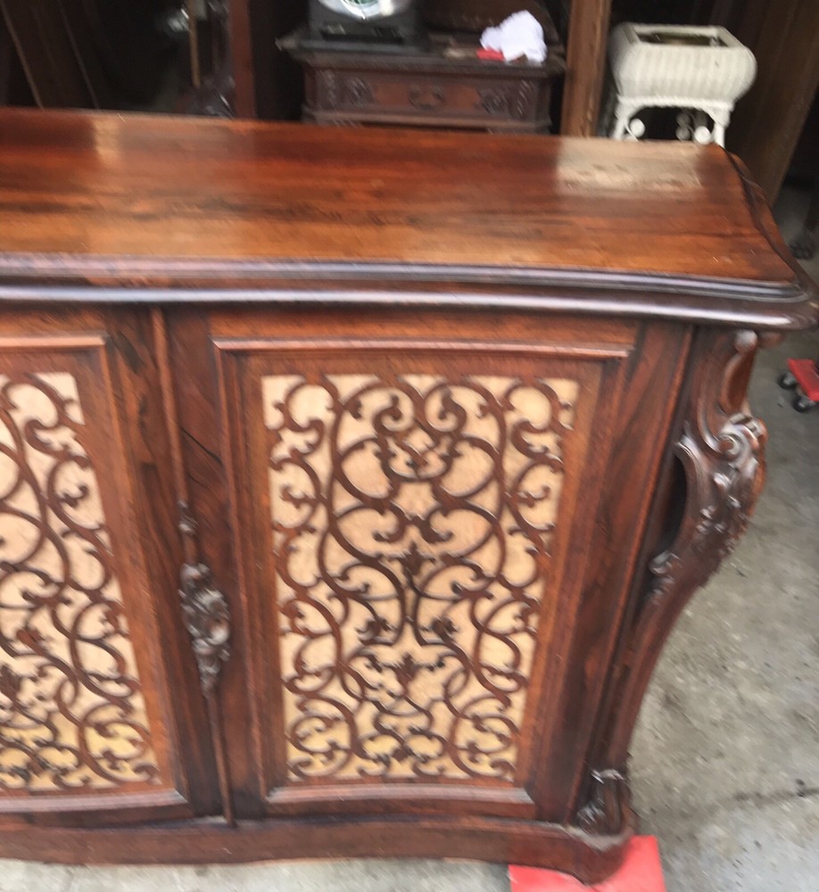 ROSEWOOD CONSOLE SERVER BUFFET