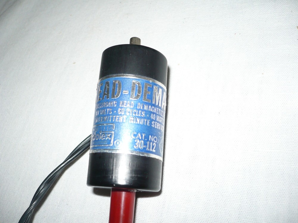 HEAD DEMAGNETIZER **AUDIO-TEX MODEL 30-112**