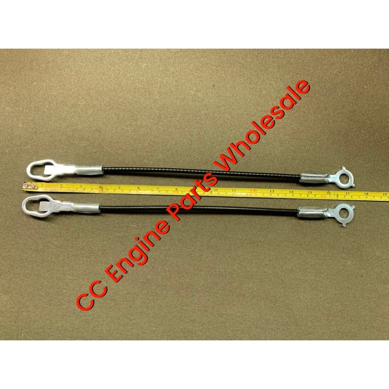 For 1993 - 2011 Ford Ranger Tailgate Straps Cables Pair Left & Right NEW