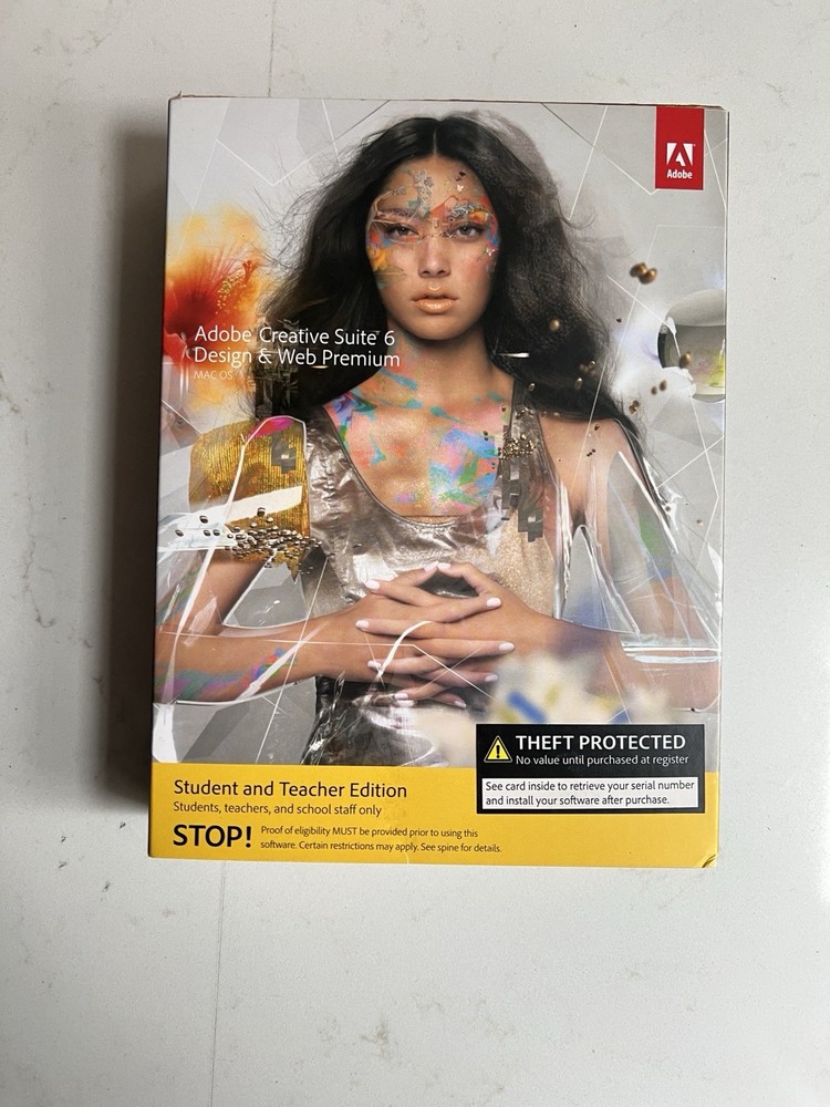 Adobe Creative Suite 6 Design & Web Premium MAC OS READ