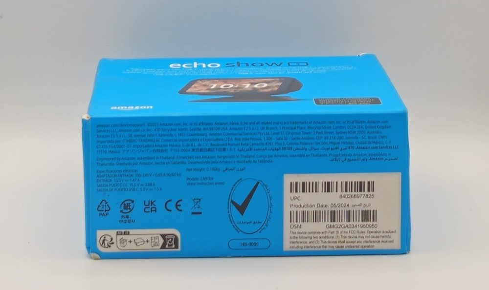 Amazon Echo Show 5 Adjustable Magnetic Stand Black