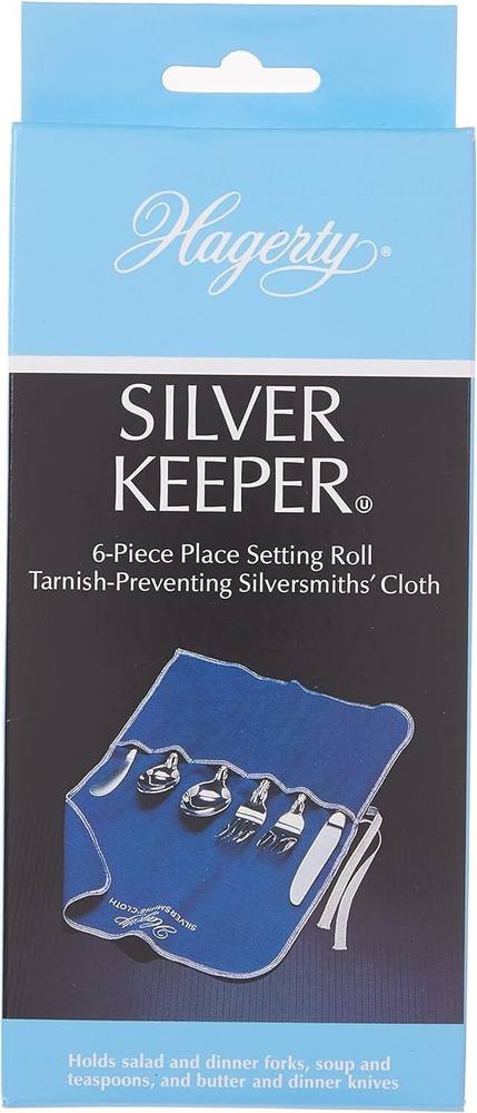 Luxury Silverware Roll with Advanced Tarnish Protection - Hagerty Exclusive