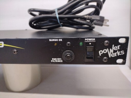 Powerwerks server rack Model 1610 Power Pro Conditioner/protector with cord