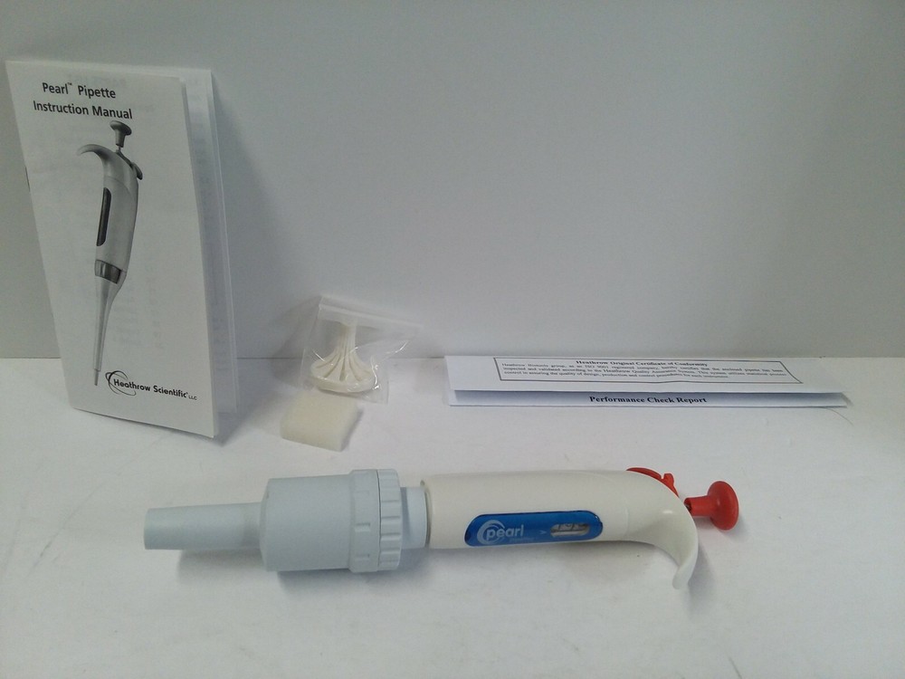 Heathrow Scientific HS120106 Pearl Adjustable Volume Micro Pipette