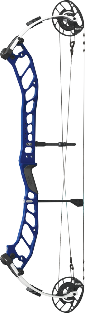 PSE ARCHERY SHOOTDOWN PRO SE2 CAM RH 60# NAVY BLUE