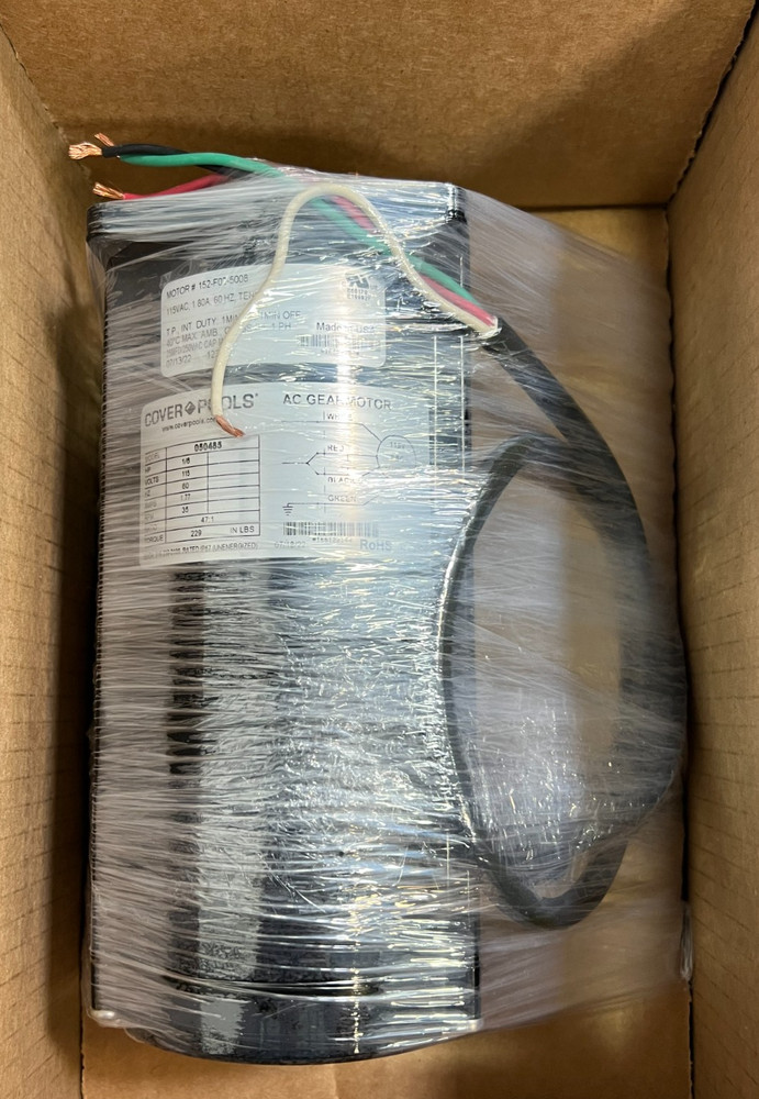 Bison AC Gear Motor - NEW