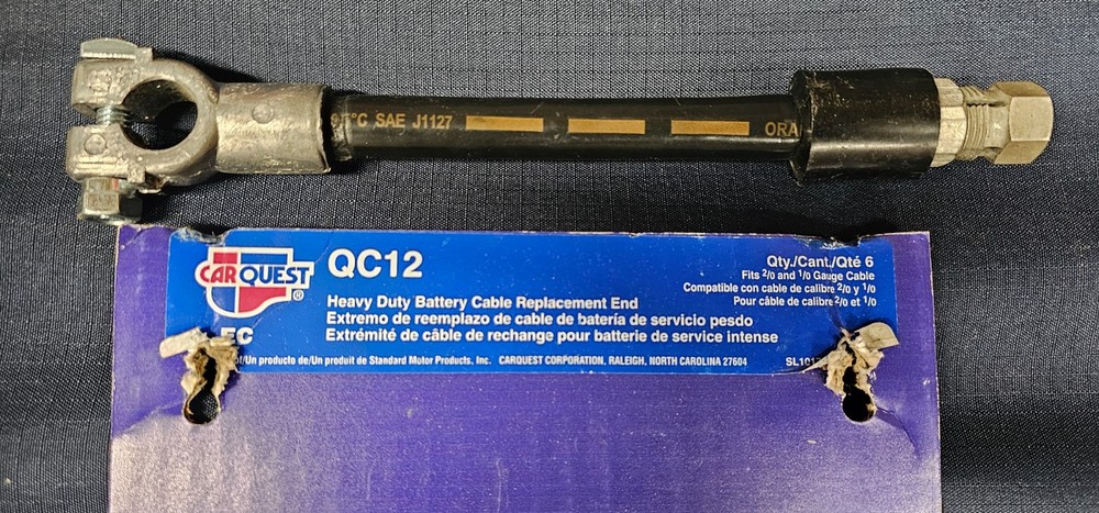 QC12 Heavy Duty Battery Cable Replacement