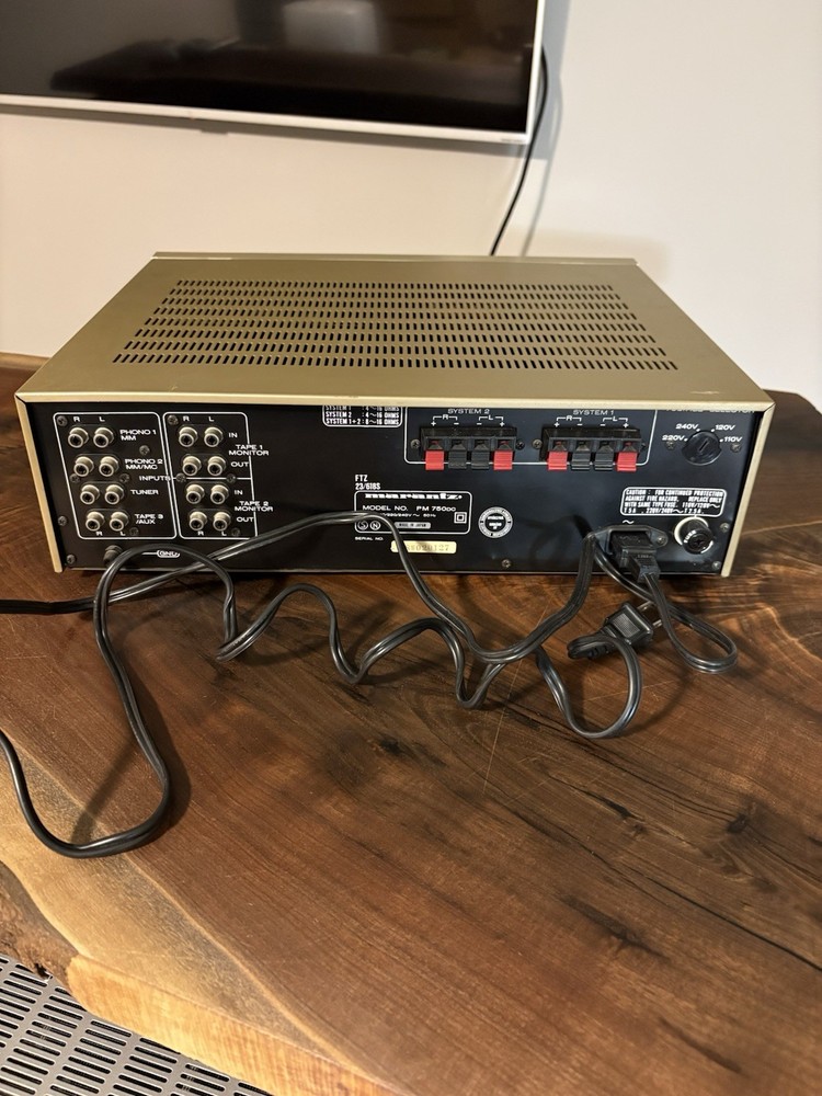 Marantz PM 750DC Stereo Amplifier Tested, Working Order