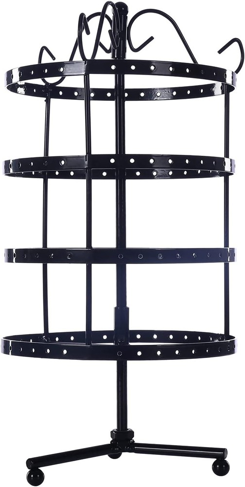 Stylish Rotating Earring Organizer - Perfect Gift for Special Occasions