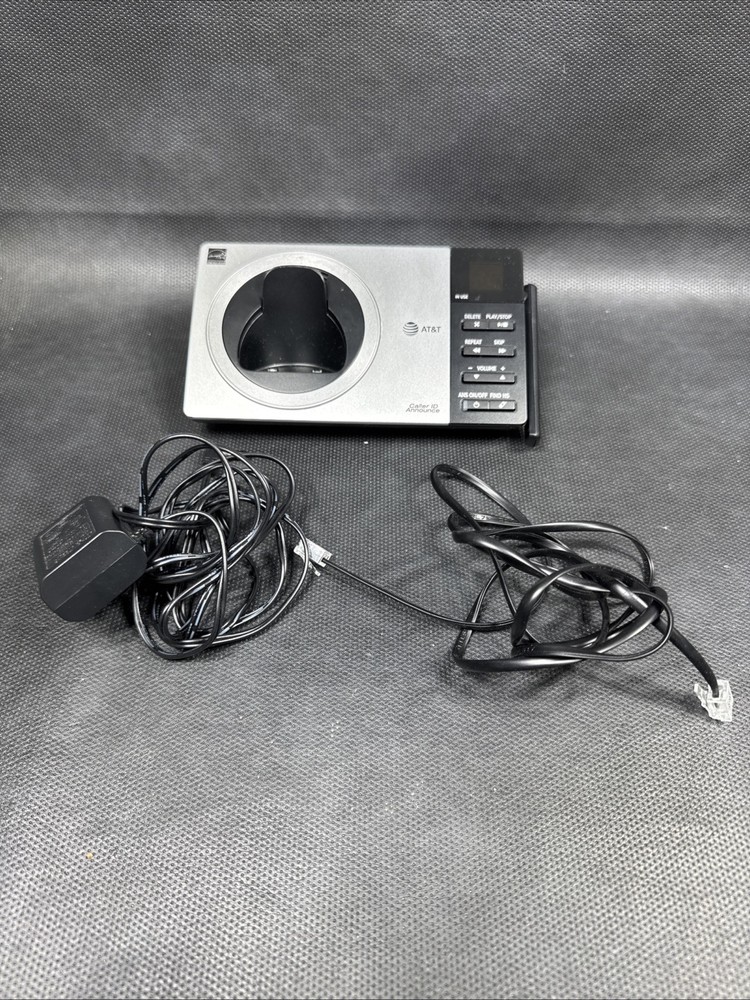 AT&T CL82407 Phone - OEM Replacement Handset Main Base & AC Cable