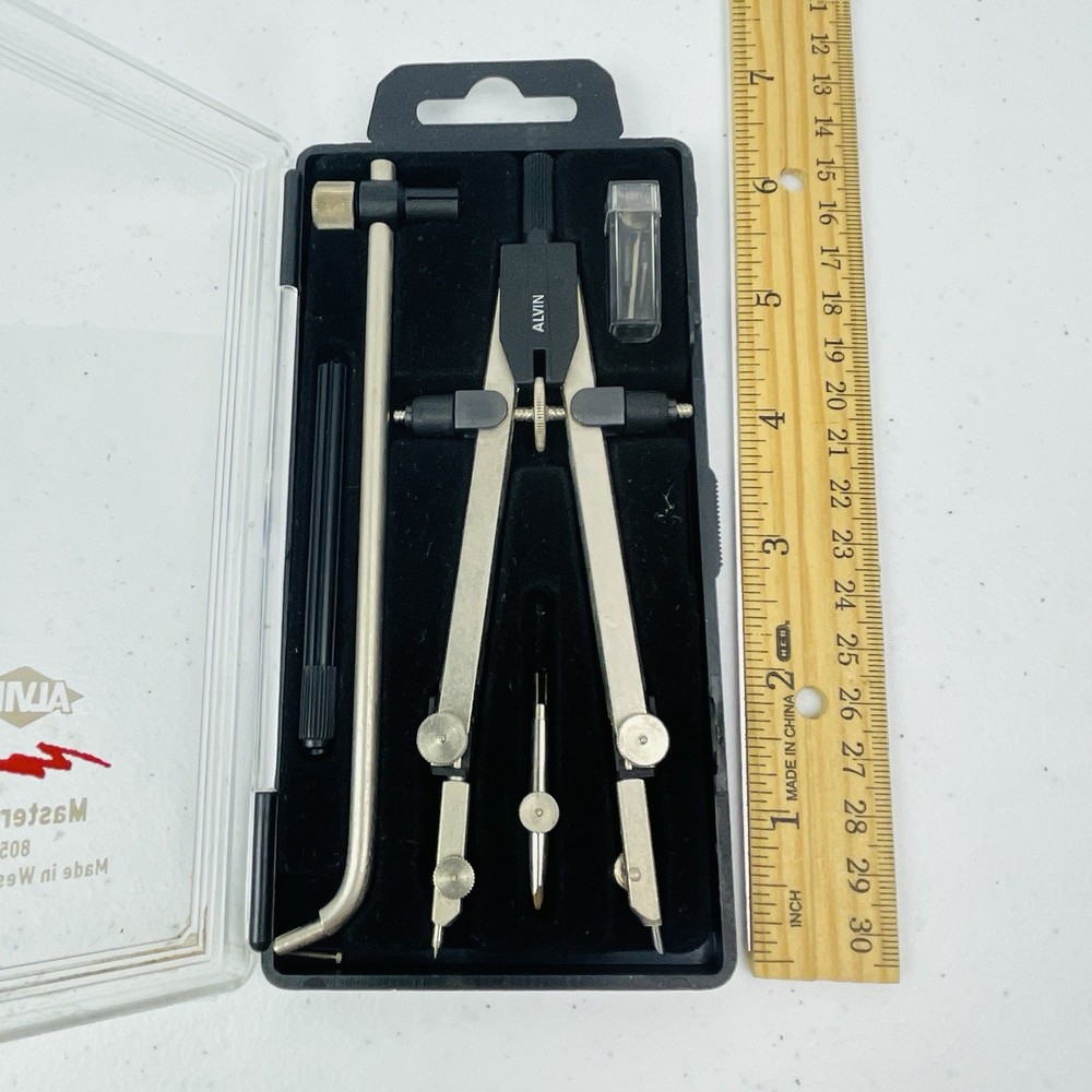 Alvin 805V Basic Bow Combination Compass with Beam Bar West Germany