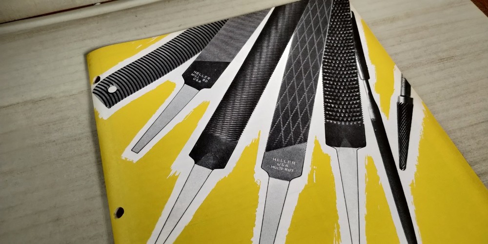 MINT!! 1970 HELLER FILES Catalog Tools USA C1