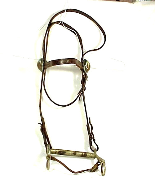 Old WESTERN BRIDLE With BIT