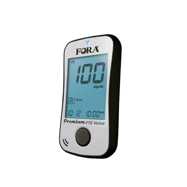 Fora Premium V12 Talking Glucose Meter Starter Kit
