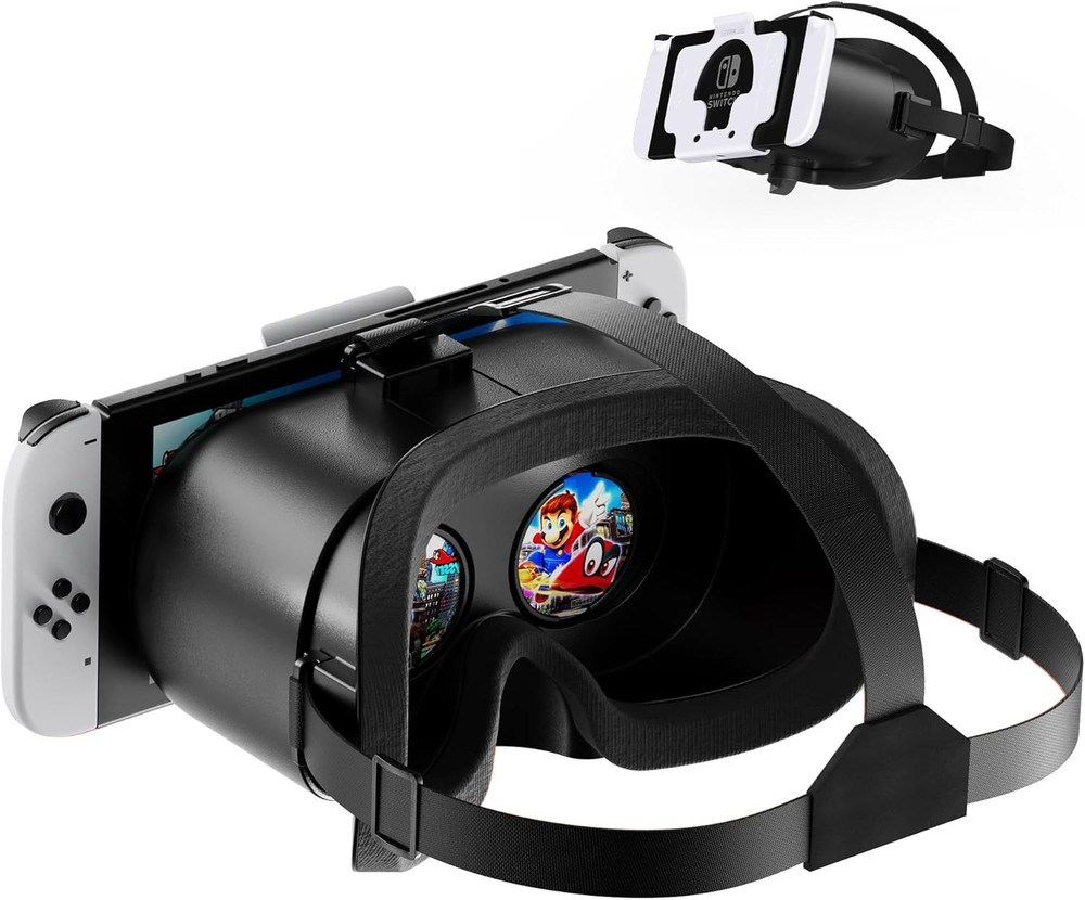 VR Headset for Nintendo Switch & Switch OLED Labo VR Kit 3D Goggles HD Lenses