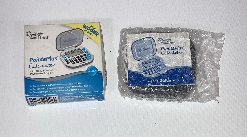 Weight Watchers Points Plus Calculator Tested Working With Original Box & Papers