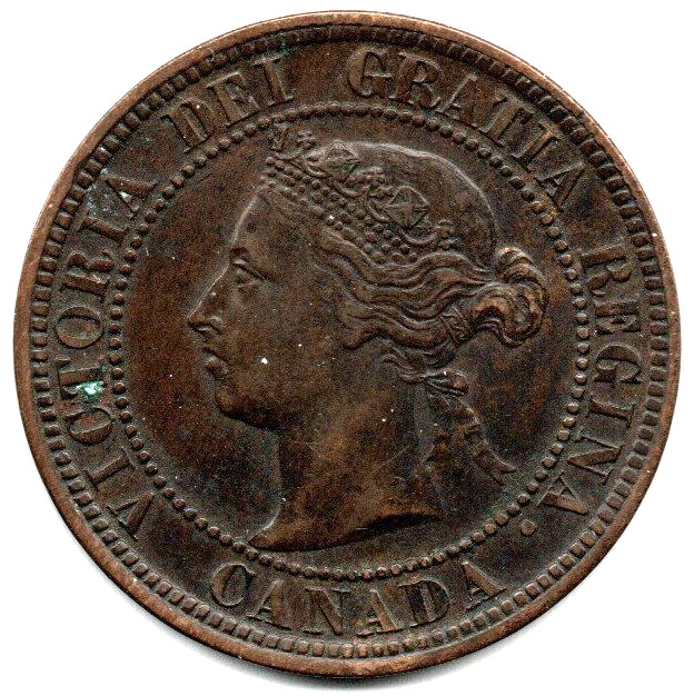 Canada Cent 1882-H Nice circulated