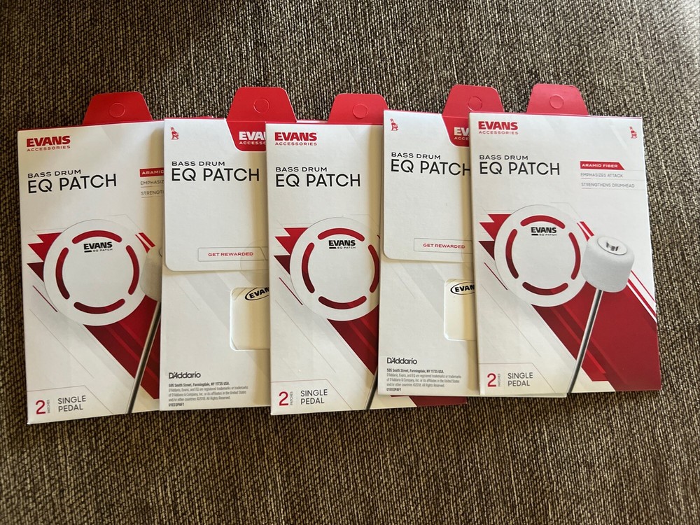 Evans AF Single Pedal Patch | FREE SHIPPING