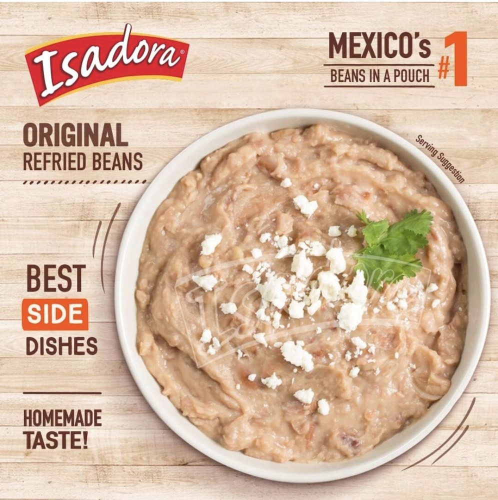 4 PACK! Original Refried Beans - 15.2 oz (430g) each