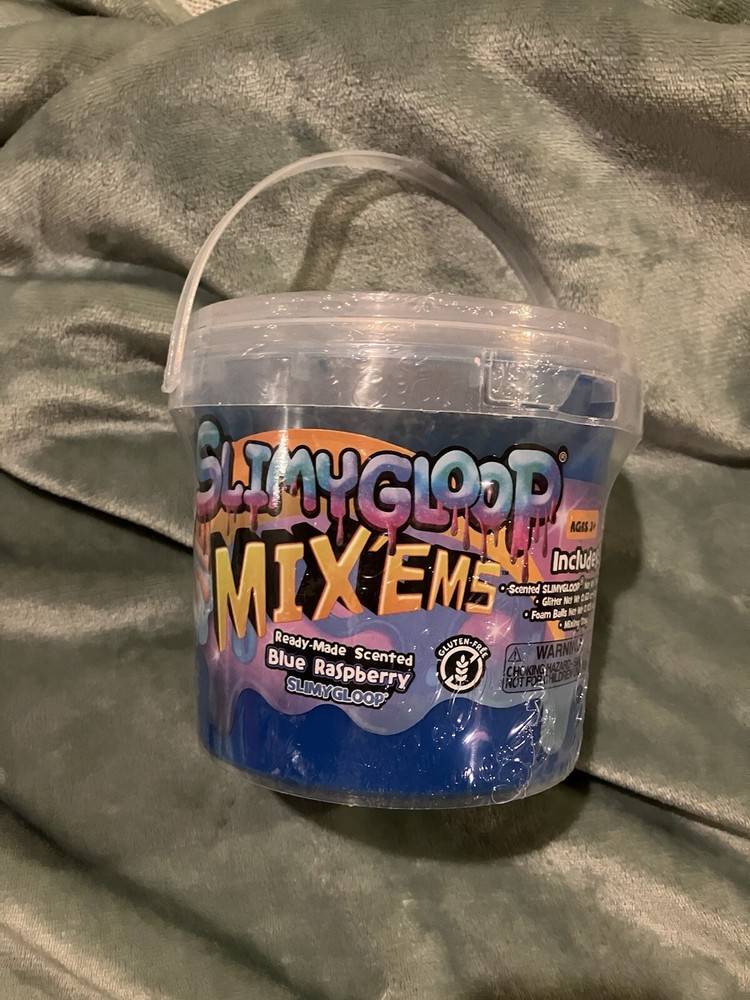 SLIMYGLOOP Mix’Ems, Blue Raspberry Slime