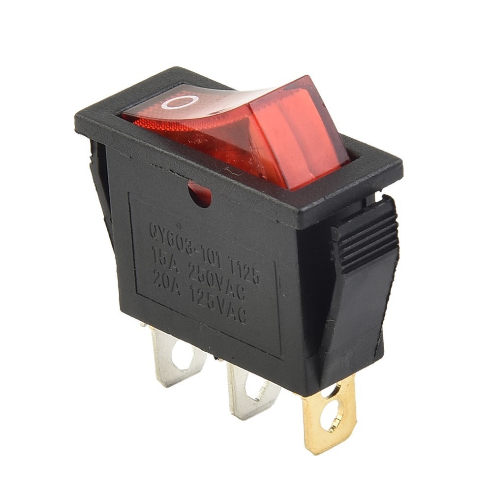 2. Gear Red with Light On-Off 3pin Easy Installation with Plug Terminals