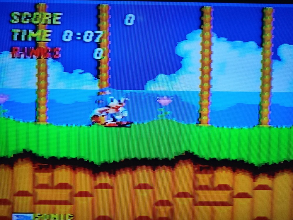 SEGA Genesis Model 2 Console Bundle w/ Controller, Power & AV Cables + Sonic 2