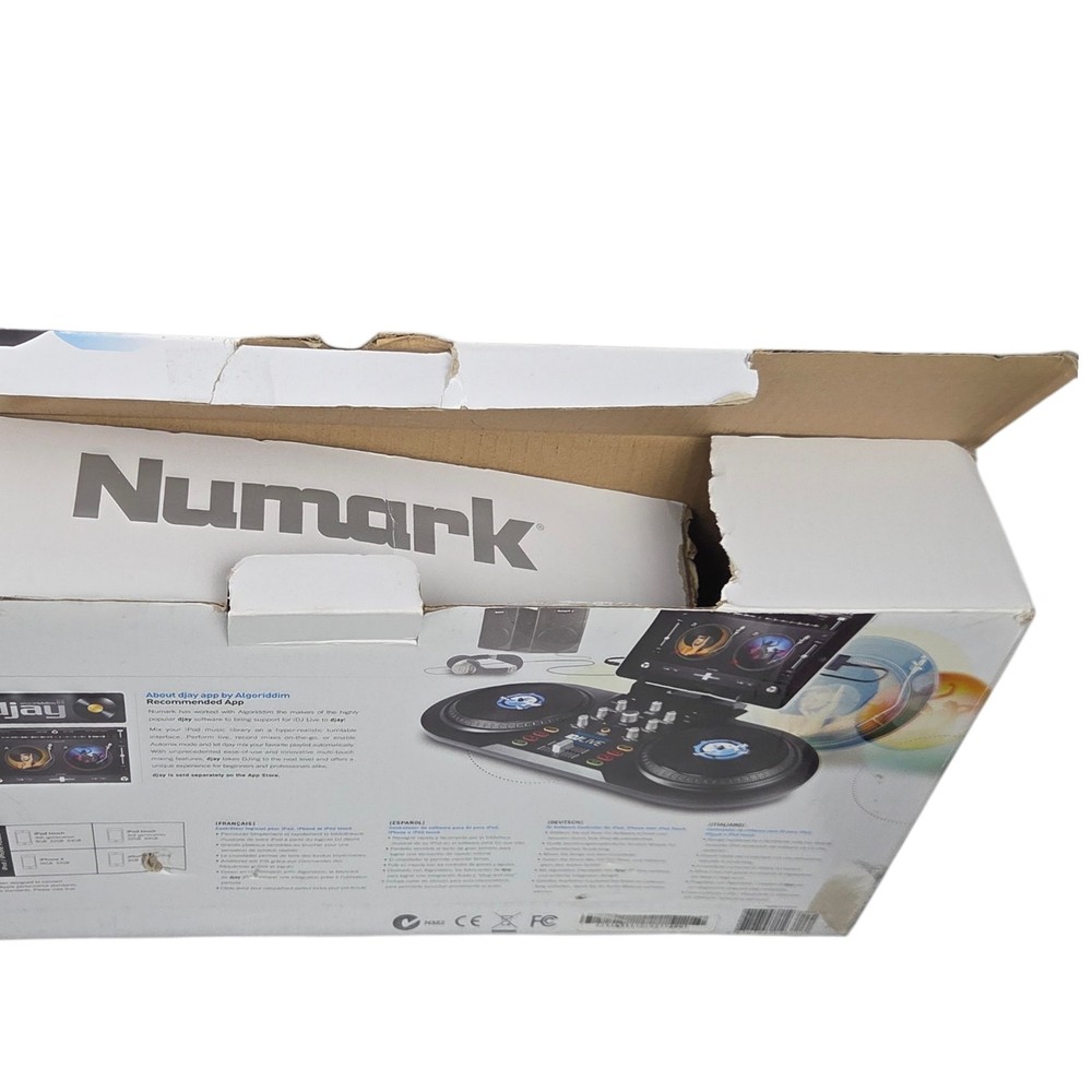 Numark iDJ Live DJ System for iPad, iPhone or iPod touch Original Box READ*