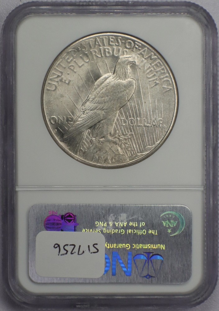 1926-S Peace Silver Dollar - NGC MS 64