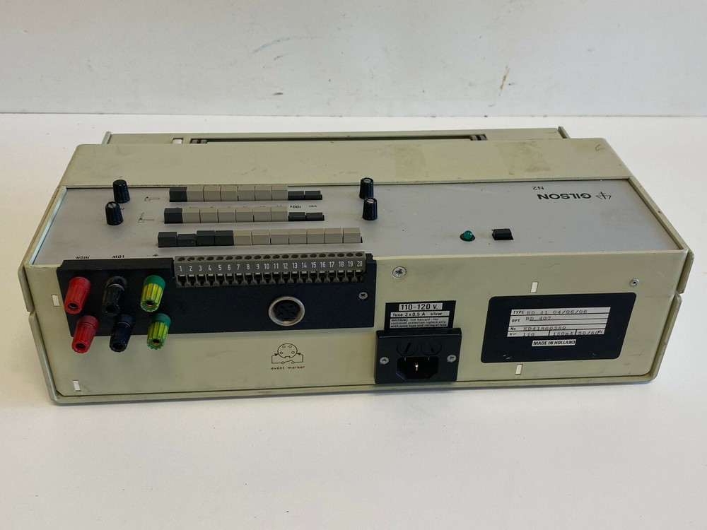 Gilson N2 Type BD 41 Strip Chart Recorder 04/06/06