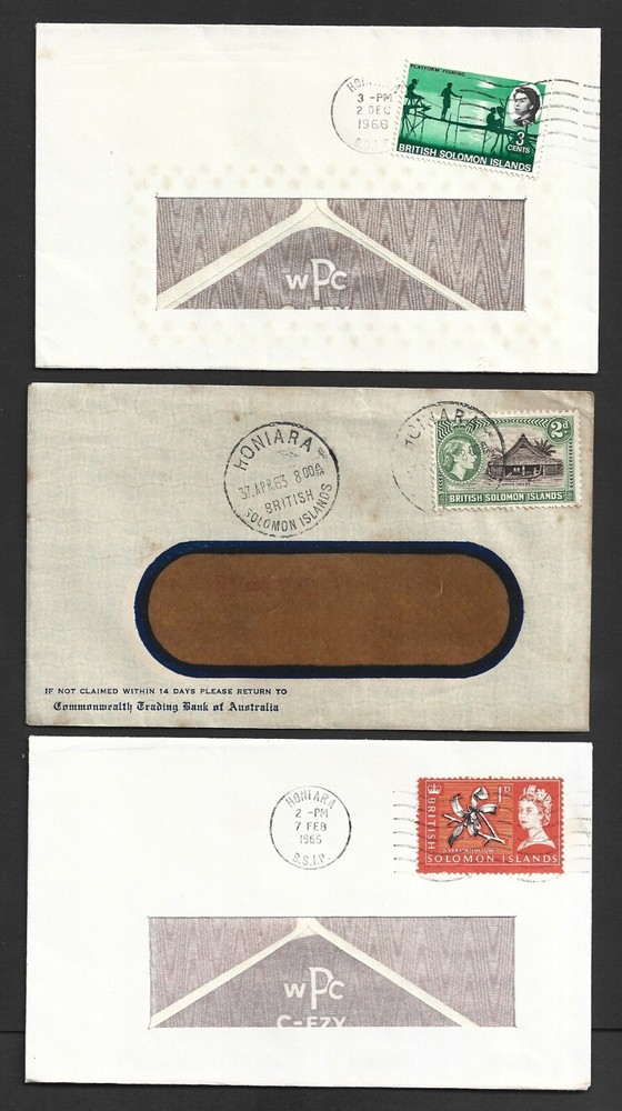 Solomon Islands 1961-69 covers (24)
