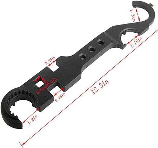 Multi Function 15 4 Wrench Heavy Duty Repair Tool Combo Purpose Field Riding US
