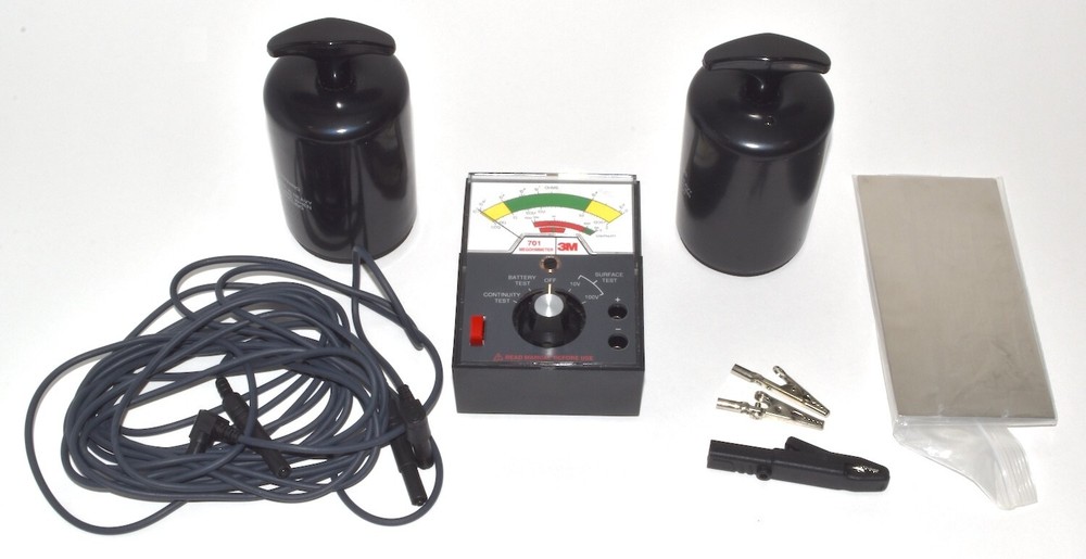 3M Analog Megohmmeter Test Kit for Static Control Surfaces *Used*