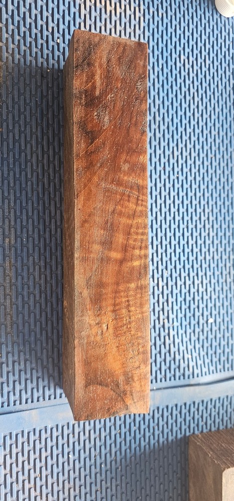 Curly Claro Walnut Burl Blank