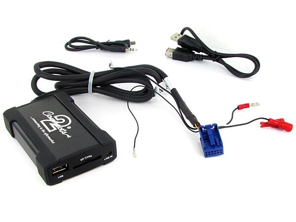 VW Golf USB adapter interface CTAVGUSB009 AUX SD input MP3 jack Mk5 2004 onwards