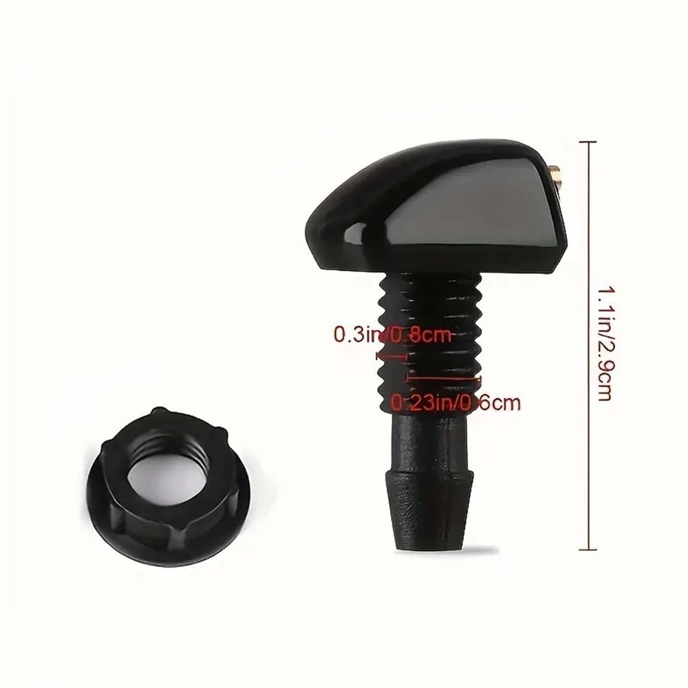 Car Wiper Nozzle 4 Pcs Adjustable Front Windshield Washer Nozzles for Windshield