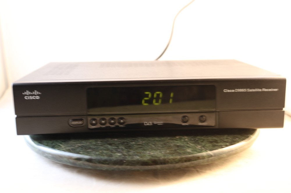 Cisco D9865-H Satellite Receiver - New/Open Box - Tested Working w/ All Extras