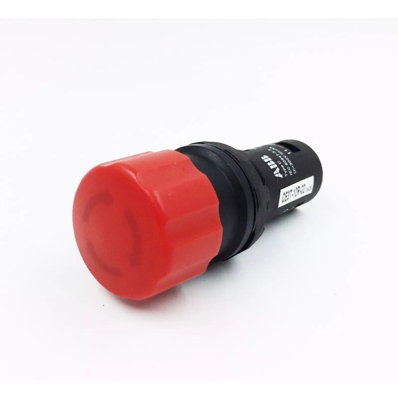 1 PC new abb CE3T-10R-02 CE3T10R02 Pushbutton Switch Red Free ship US Free TAX
