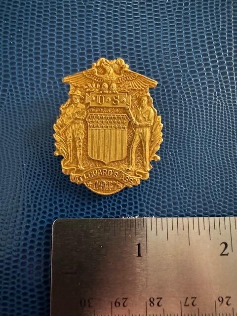 WWI National Guard pin