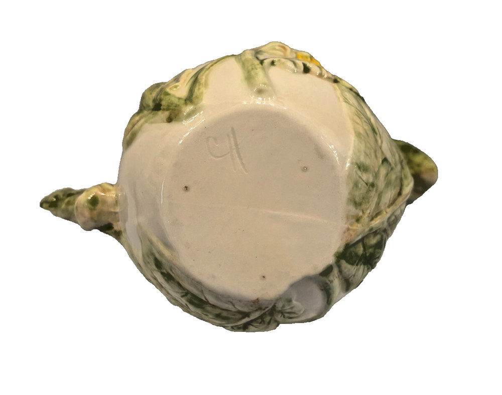 Ceramic Floral Jug Pitcher Duncan Enterprises Ceramic