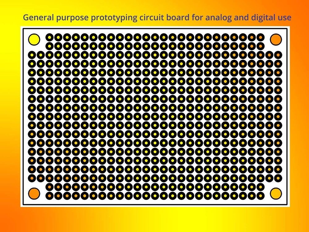DEYUE 40PCs PCB Board Prototyping PCBs Circuit Boards Kit | 5 Size