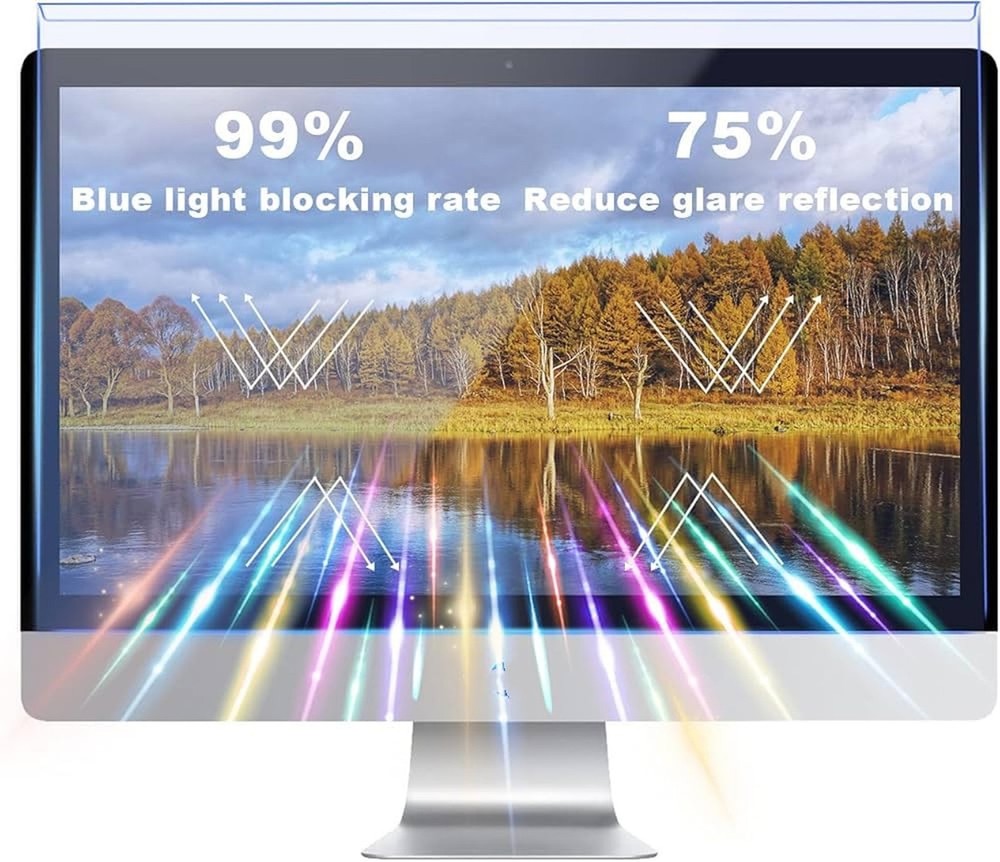 Anti Blue Light Screen Filter, Universal Blue Light Blocking Screen... Fast Ship