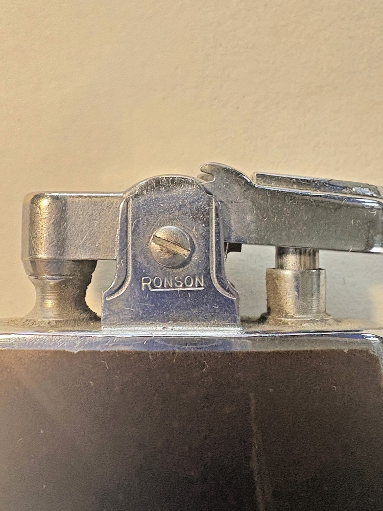 Vintage Ronson Mastercase Lighter-Art Deco Design