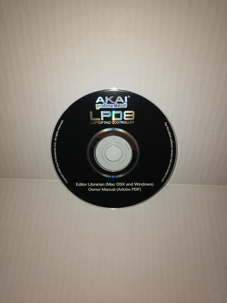 AKAI Professional LPD8 ( Disk Only )