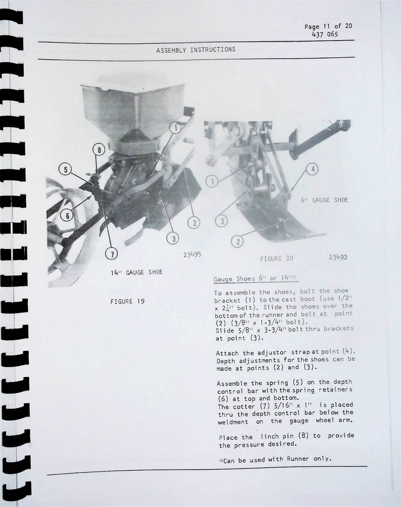 White 543 Planter Owners Operators Manual