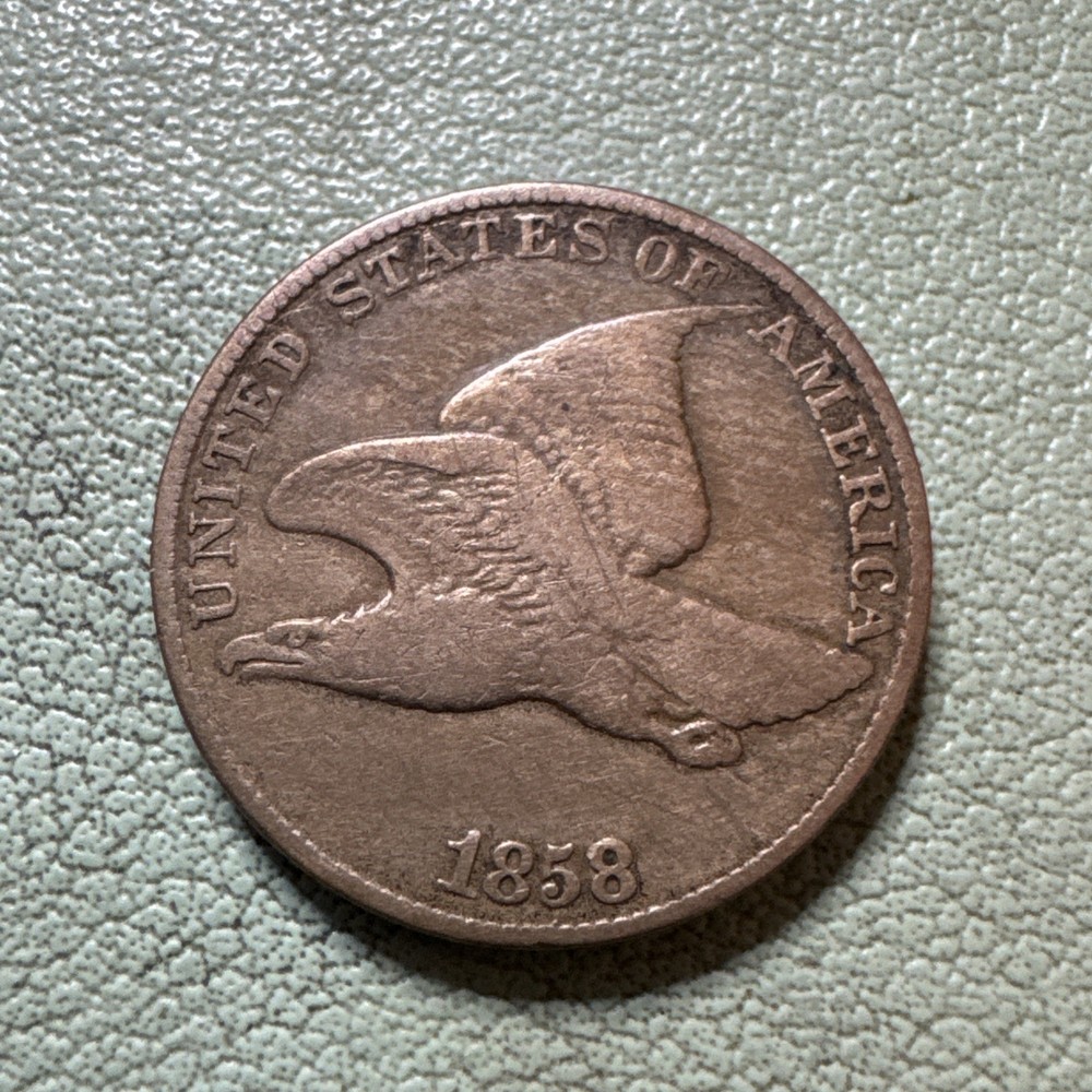 1858 Flying Eagle Cent SL