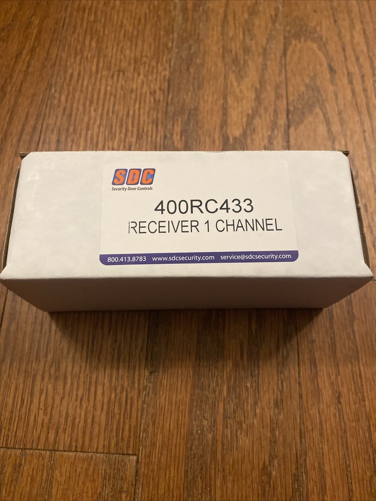 SDC 400RC433 Security Door Controls Receiver 1 Channel