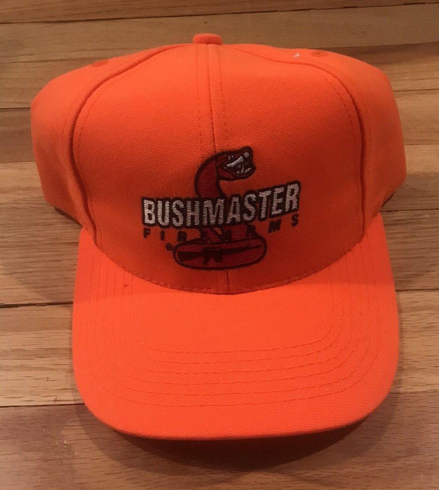 Bushmaster Blaze Orange Adjustable Hat