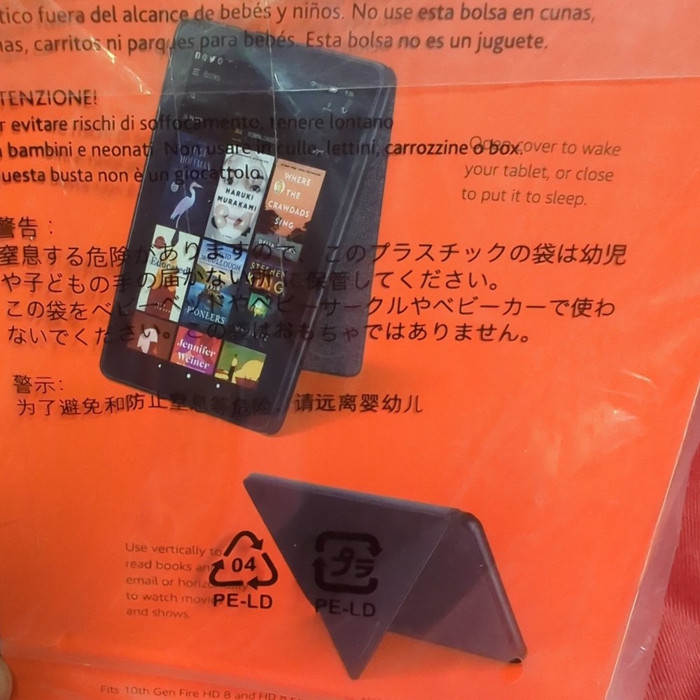 Official Case For Amazon Fire HD 8 10th Generation (Charcoal Black)