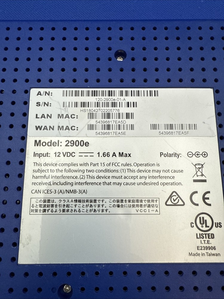 Edgewater Networks Edgemarc 2900e Enterprise Session Border Controller
